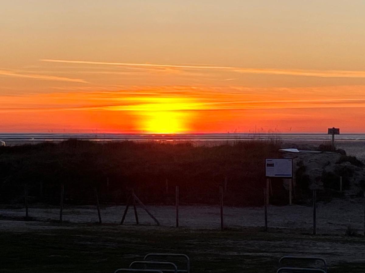 Frische Brise Ferienwohnung Mit Meerblick Cuxhaven Extérieur photo
