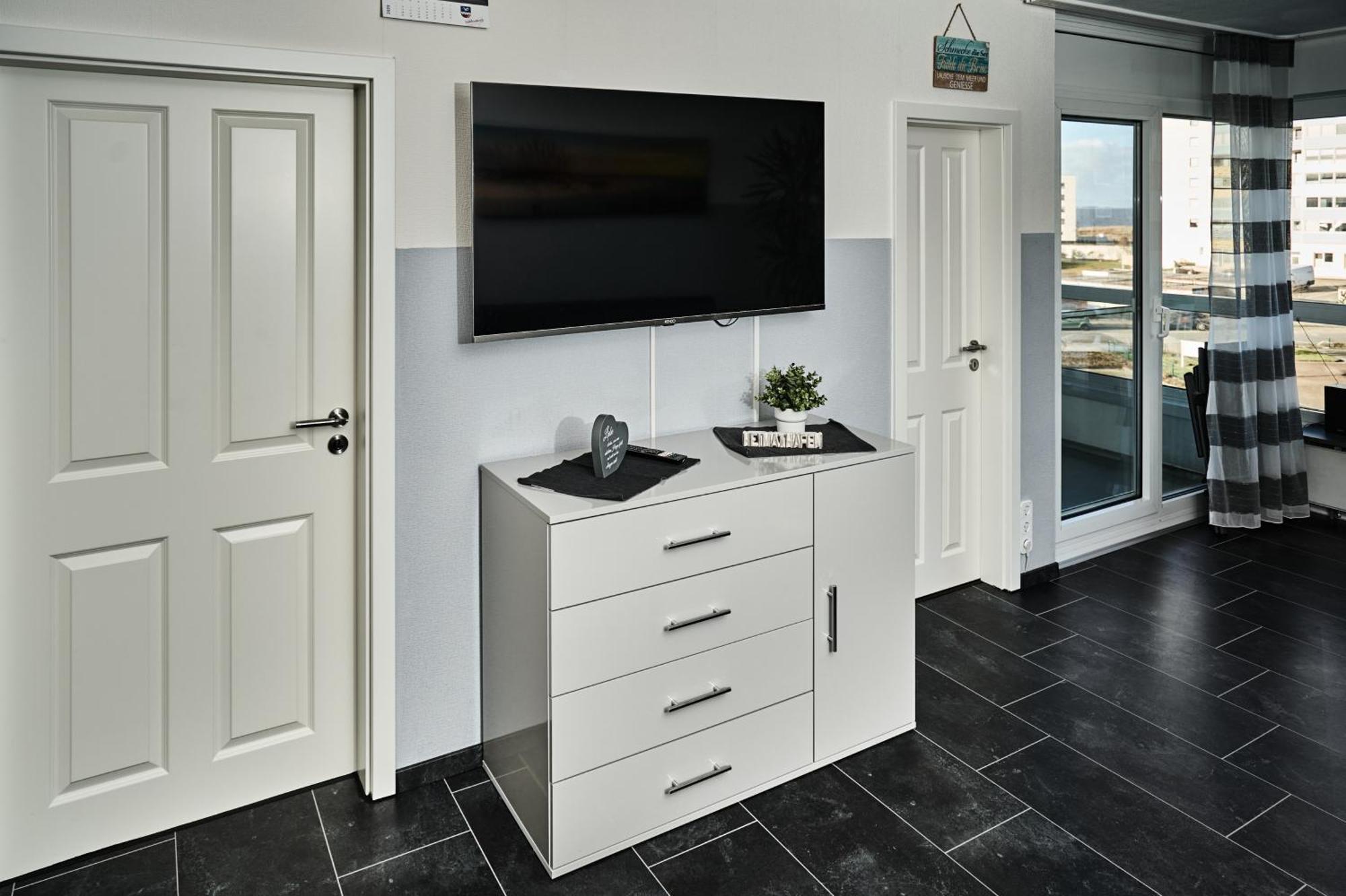 Frische Brise Ferienwohnung Mit Meerblick Cuxhaven Extérieur photo