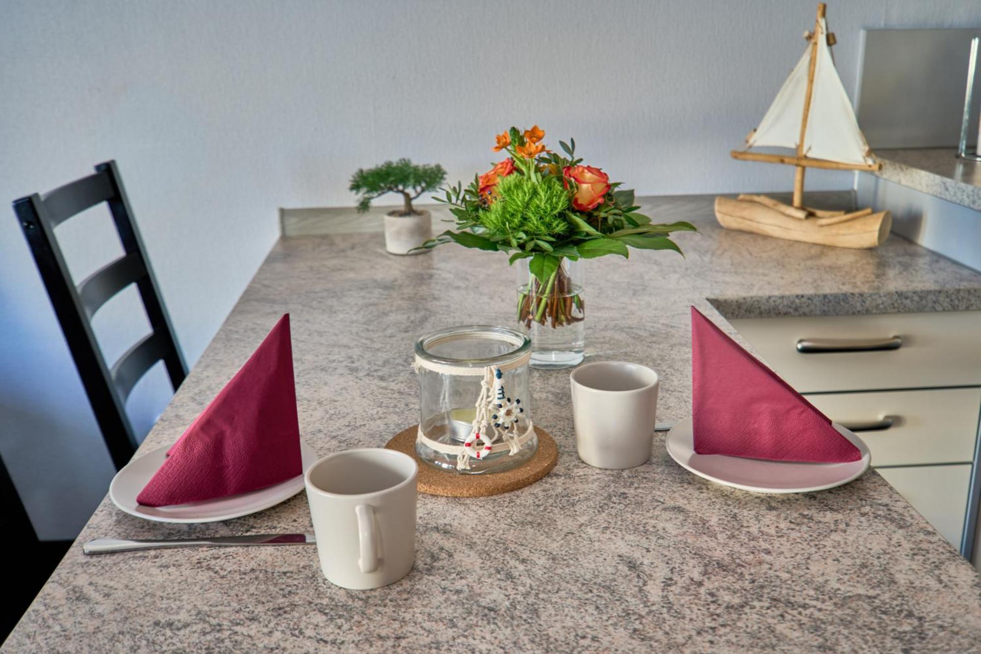 Frische Brise Ferienwohnung Mit Meerblick Cuxhaven Extérieur photo